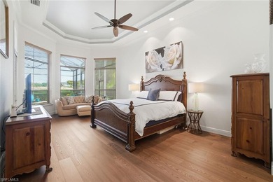 Prepare to experience a residence where timeless craftsmanship on Shadow Wood Preserve in Florida - for sale on GolfHomes.com, golf home, golf lot