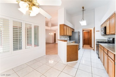 Discover this beautifully maintained 2 bed, 2 bath single-story on Los Prados Golf Course in Nevada - for sale on GolfHomes.com, golf home, golf lot