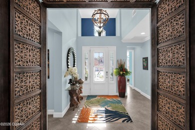 Step into this stunning 2/2.5 with den Aruba model showcasing on LPGA International Golf Course in Florida - for sale on GolfHomes.com, golf home, golf lot
