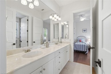 Prepare to experience a residence where timeless craftsmanship on Shadow Wood Preserve in Florida - for sale on GolfHomes.com, golf home, golf lot