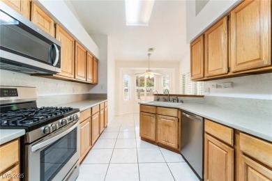Discover this beautifully maintained 2 bed, 2 bath single-story on Los Prados Golf Course in Nevada - for sale on GolfHomes.com, golf home, golf lot