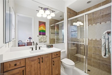 Prepare to experience a residence where timeless craftsmanship on Shadow Wood Preserve in Florida - for sale on GolfHomes.com, golf home, golf lot