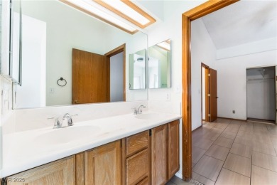 Discover this beautifully maintained 2 bed, 2 bath single-story on Los Prados Golf Course in Nevada - for sale on GolfHomes.com, golf home, golf lot