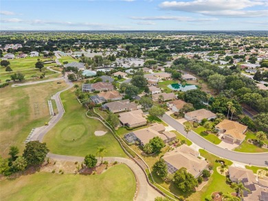 BE SURE TO SEE THE VIDEO TOUR!  OVERLOOKING THE TEE BOX of #1 on Eagle Ridge At Spruce Creek Country Club in Florida - for sale on GolfHomes.com, golf home, golf lot
