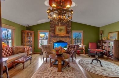 Tucked away in the trees on two beautifully wooded lots at Lake on Lake Mohawk Golf Club in Ohio - for sale on GolfHomes.com, golf home, golf lot