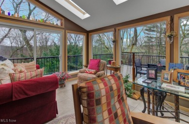 Tucked away in the trees on two beautifully wooded lots at Lake on Lake Mohawk Golf Club in Ohio - for sale on GolfHomes.com, golf home, golf lot