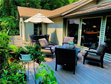 Tucked away in the trees on two beautifully wooded lots at Lake on Lake Mohawk Golf Club in Ohio - for sale on GolfHomes.com, golf home, golf lot