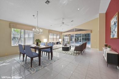 Welcome to this charming 3-bedroom, 3-bathroom home in the on Wycliffe Golf and Country Club in Florida - for sale on GolfHomes.com, golf home, golf lot