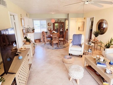 Beautifully updated 2 bedroom, 2 bath, 1st floor, furnished on Ocean Village Golf Course in Florida - for sale on GolfHomes.com, golf home, golf lot