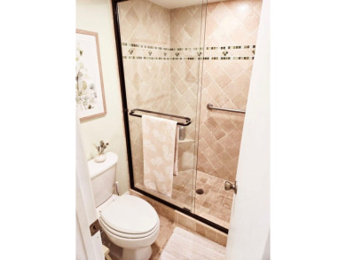 Beautifully updated 2 bedroom, 2 bath, 1st floor, furnished on Ocean Village Golf Course in Florida - for sale on GolfHomes.com, golf home, golf lot