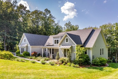 This elegant four-bedroom home, built in 2021, is perfectly on The Club at River Oaks in Connecticut - for sale on GolfHomes.com, golf home, golf lot
