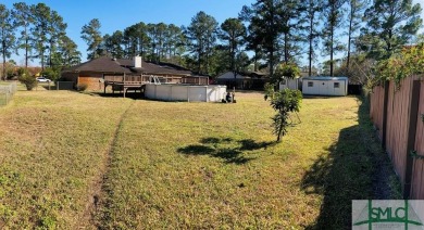 Must see! Gorgeous one story all brick home situated on half an on Cherokee Rose Country Club in Georgia - for sale on GolfHomes.com, golf home, golf lot