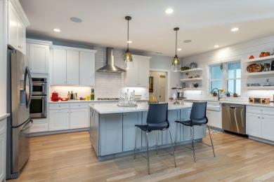 This elegant four-bedroom home, built in 2021, is perfectly on The Club at River Oaks in Connecticut - for sale on GolfHomes.com, golf home, golf lot