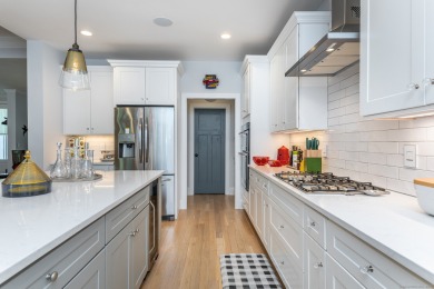 This elegant four-bedroom home, built in 2021, is perfectly on The Club at River Oaks in Connecticut - for sale on GolfHomes.com, golf home, golf lot