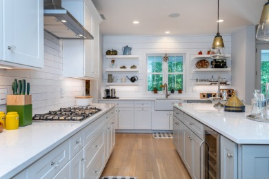 This elegant four-bedroom home, built in 2021, is perfectly on The Club at River Oaks in Connecticut - for sale on GolfHomes.com, golf home, golf lot