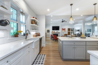 This elegant four-bedroom home, built in 2021, is perfectly on The Club at River Oaks in Connecticut - for sale on GolfHomes.com, golf home, golf lot