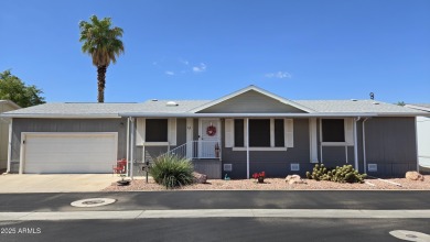 Super-wide 2BR 2BA Den Oversized Garage located in Happy Trails on Great Eagle Golf Club in Arizona - for sale on GolfHomes.com, golf home, golf lot