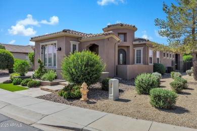 This stunning home sits on a premium lot next to a common area on Encanterra Country Club in Arizona - for sale on GolfHomes.com, golf home, golf lot