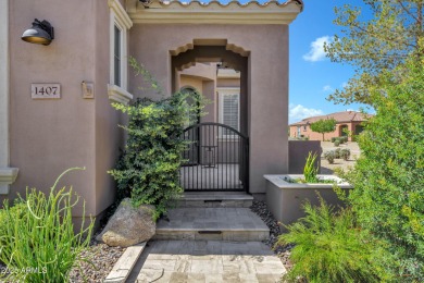 This stunning home sits on a premium lot next to a common area on Encanterra Country Club in Arizona - for sale on GolfHomes.com, golf home, golf lot