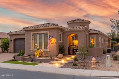 This stunning home sits on a premium lot next to a common area on Encanterra Country Club in Arizona - for sale on GolfHomes.com, golf home, golf lot
