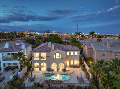 Located within Red Rock Country Club, this exquisite 4-bedroom on Red Rock Country Club in Nevada - for sale on GolfHomes.com, golf home, golf lot