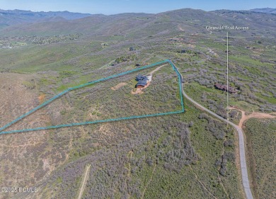 Perched on 24.68 acres in the gated Ranches at the Preserve--one on Glenwild Golf Club and Spa in Utah - for sale on GolfHomes.com, golf home, golf lot