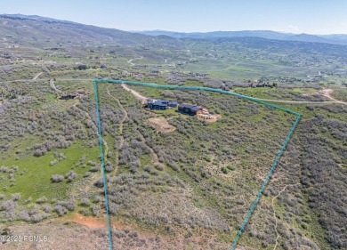 Perched on 24.68 acres in the gated Ranches at the Preserve--one on Glenwild Golf Club and Spa in Utah - for sale on GolfHomes.com, golf home, golf lot