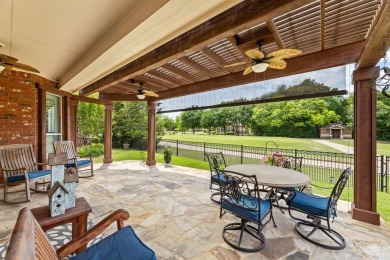POPULAR BOWIE FLOOR PLAN ON GOLF COURSE - FENCED BACKYARD WITH on Heritage Ranch Golf and Country Club in Texas - for sale on GolfHomes.com, golf home, golf lot