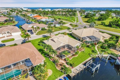 PRICED TO SELL!! THIS WATERFRONT, POOL HOME IN PUNTA GORDA ISLES on Saint Andrews South Golf Club in Florida - for sale on GolfHomes.com, golf home, golf lot