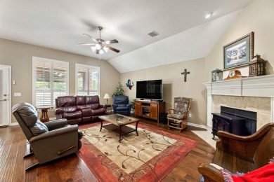 POPULAR BOWIE FLOOR PLAN ON GOLF COURSE - FENCED BACKYARD WITH on Heritage Ranch Golf and Country Club in Texas - for sale on GolfHomes.com, golf home, golf lot