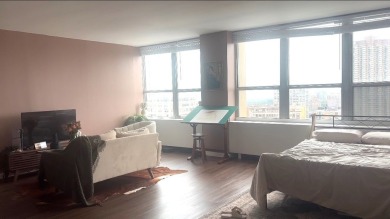 This south-facing bright 550 square foot studio has location on Sydney R. Marovitz Golf Course in Illinois - for sale on GolfHomes.com, golf home, golf lot