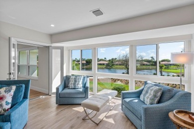 Panoramic, sweeping lake & golf views from every window of this on Quail Ridge Golf Course and Country Club in Florida - for sale on GolfHomes.com, golf home, golf lot