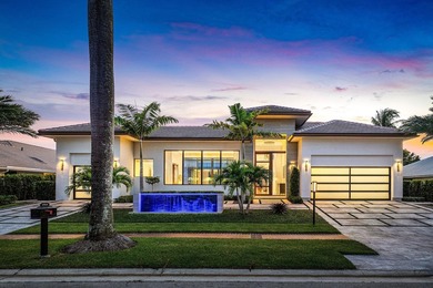 An architectural gem newly constructed in 2024, this on St. Andrews Country Club of Boca Raton in Florida - for sale on GolfHomes.com, golf home, golf lot