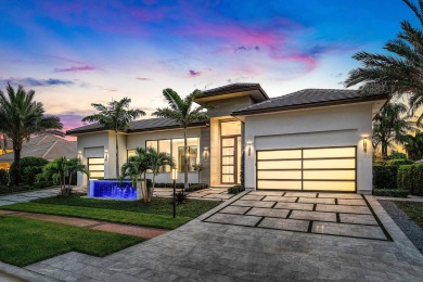 An architectural gem newly constructed in 2024, this on St. Andrews Country Club of Boca Raton in Florida - for sale on GolfHomes.com, golf home, golf lot