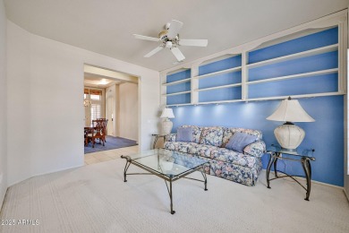 Pride of ownership shows on this executive home on the golf on Trail Ridge Golf Course in Arizona - for sale on GolfHomes.com, golf home, golf lot