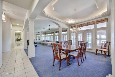 Pride of ownership shows on this executive home on the golf on Trail Ridge Golf Course in Arizona - for sale on GolfHomes.com, golf home, golf lot