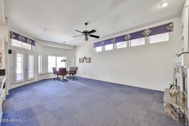 Pride of ownership shows on this executive home on the golf on Trail Ridge Golf Course in Arizona - for sale on GolfHomes.com, golf home, golf lot