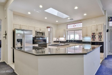 Pride of ownership shows on this executive home on the golf on Trail Ridge Golf Course in Arizona - for sale on GolfHomes.com, golf home, golf lot
