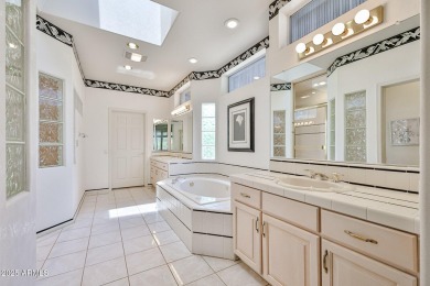 Pride of ownership shows on this executive home on the golf on Trail Ridge Golf Course in Arizona - for sale on GolfHomes.com, golf home, golf lot