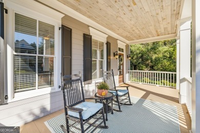 This charming Southern/Charleston-style two-story with double on Monroe Golf and Country Club in Georgia - for sale on GolfHomes.com, golf home, golf lot