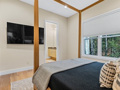 This light-filled mountain home blends modern design with the on Burlingame Country Club in North Carolina - for sale on GolfHomes.com, golf home, golf lot