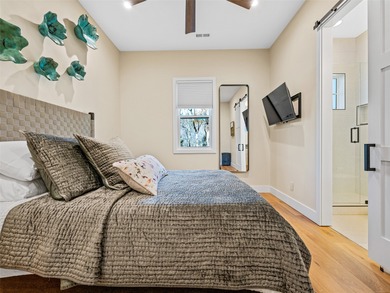 This light-filled mountain home blends modern design with the on Burlingame Country Club in North Carolina - for sale on GolfHomes.com, golf home, golf lot