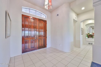 Pride of ownership shows on this executive home on the golf on Trail Ridge Golf Course in Arizona - for sale on GolfHomes.com, golf home, golf lot