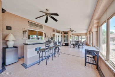 Pride of ownership shows on this executive home on the golf on Trail Ridge Golf Course in Arizona - for sale on GolfHomes.com, golf home, golf lot