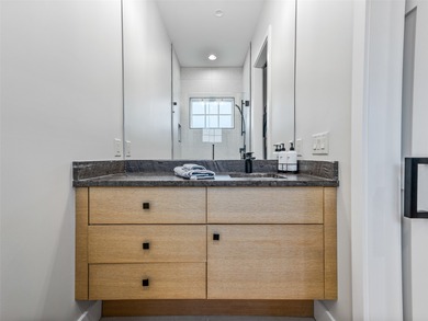 This light-filled mountain home blends modern design with the on Burlingame Country Club in North Carolina - for sale on GolfHomes.com, golf home, golf lot