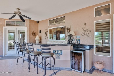Pride of ownership shows on this executive home on the golf on Trail Ridge Golf Course in Arizona - for sale on GolfHomes.com, golf home, golf lot
