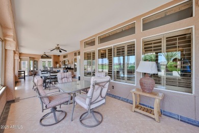 Pride of ownership shows on this executive home on the golf on Trail Ridge Golf Course in Arizona - for sale on GolfHomes.com, golf home, golf lot