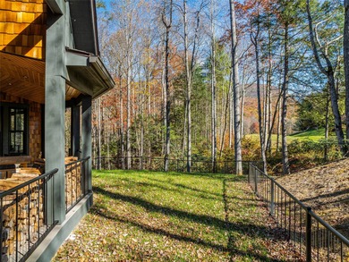 This light-filled mountain home blends modern design with the on Burlingame Country Club in North Carolina - for sale on GolfHomes.com, golf home, golf lot