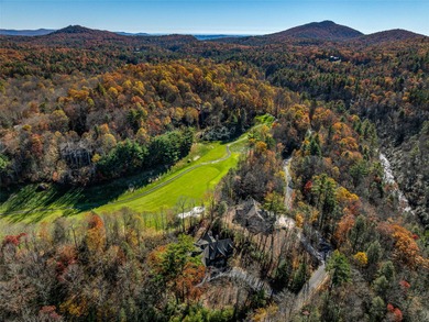 This light-filled mountain home blends modern design with the on Burlingame Country Club in North Carolina - for sale on GolfHomes.com, golf home, golf lot