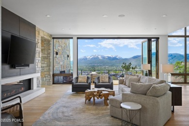 This remarkable mountain contemporary home stands out as one of on Red Ledges Golf Club in Utah - for sale on GolfHomes.com, golf home, golf lot